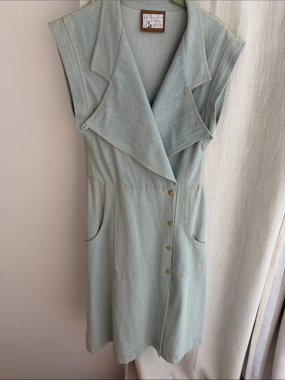Chic Denim Dress or Coat by Chic Custom LA Designer ✨✨✨✨✨✨✨